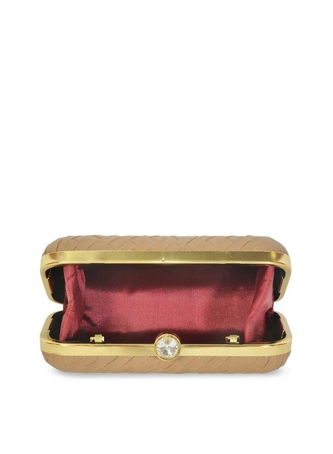 DUCHESS Women Gold Clutch - Image 4